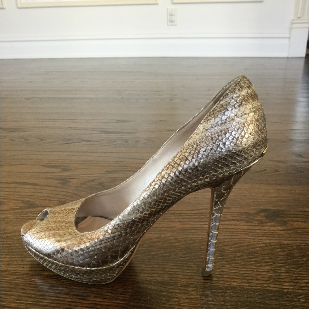 Christian Dior Metallic Miss Dior Escarpin 12 Pumps 39.5 - Picture 5 of 11